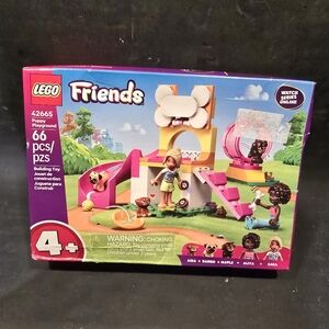 LEGO Friends Puppy Playground Building Set - Pink and Yellow